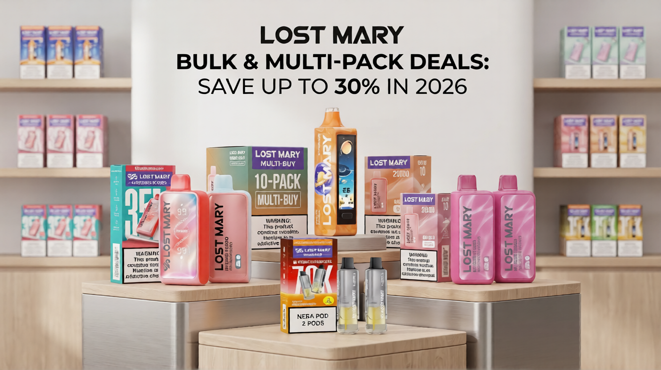 Lost Mary Bulk & Multi-Pack Deals: Save up to 30% in 2026