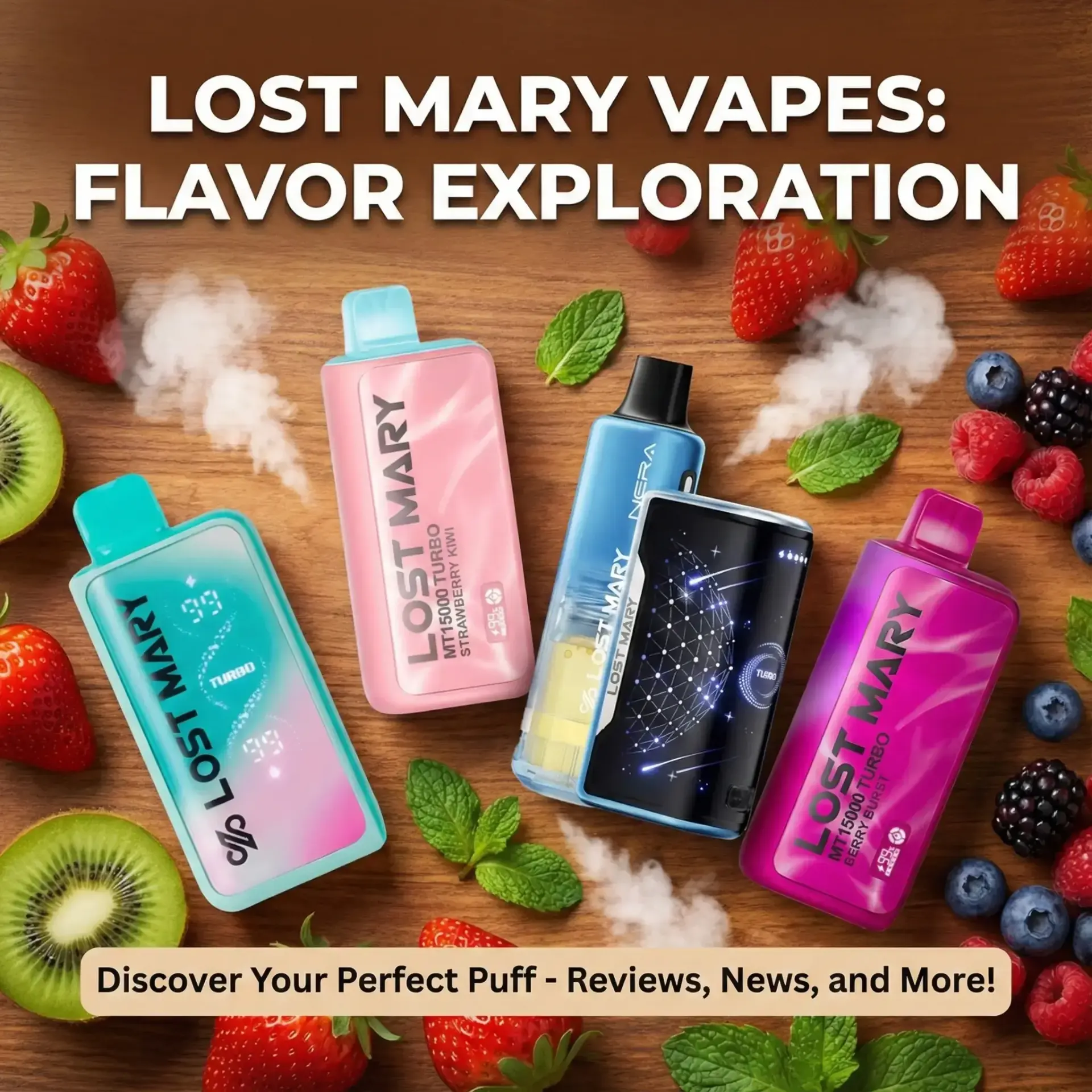 Lost Mary Flavors 2026 – Complete Flavor Guide