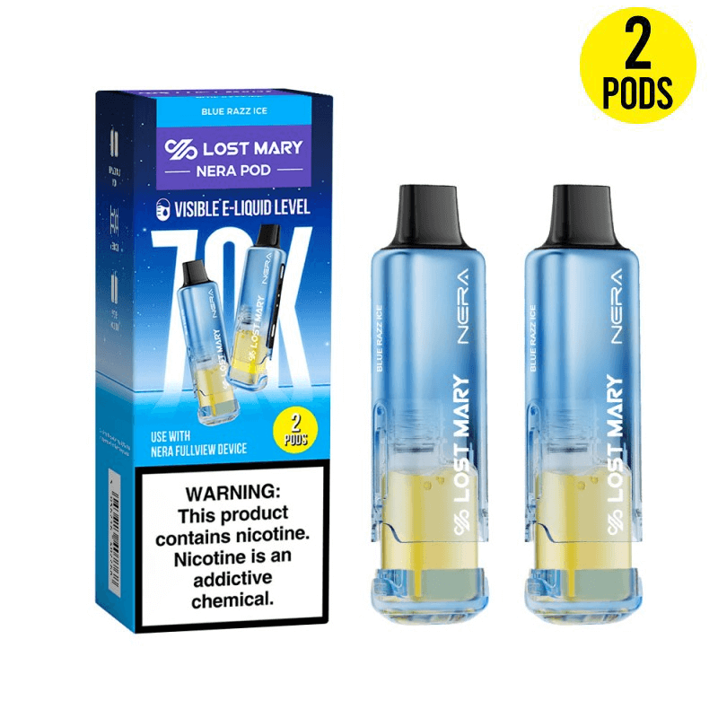 Blue Razz Ice Nera 70K Pod